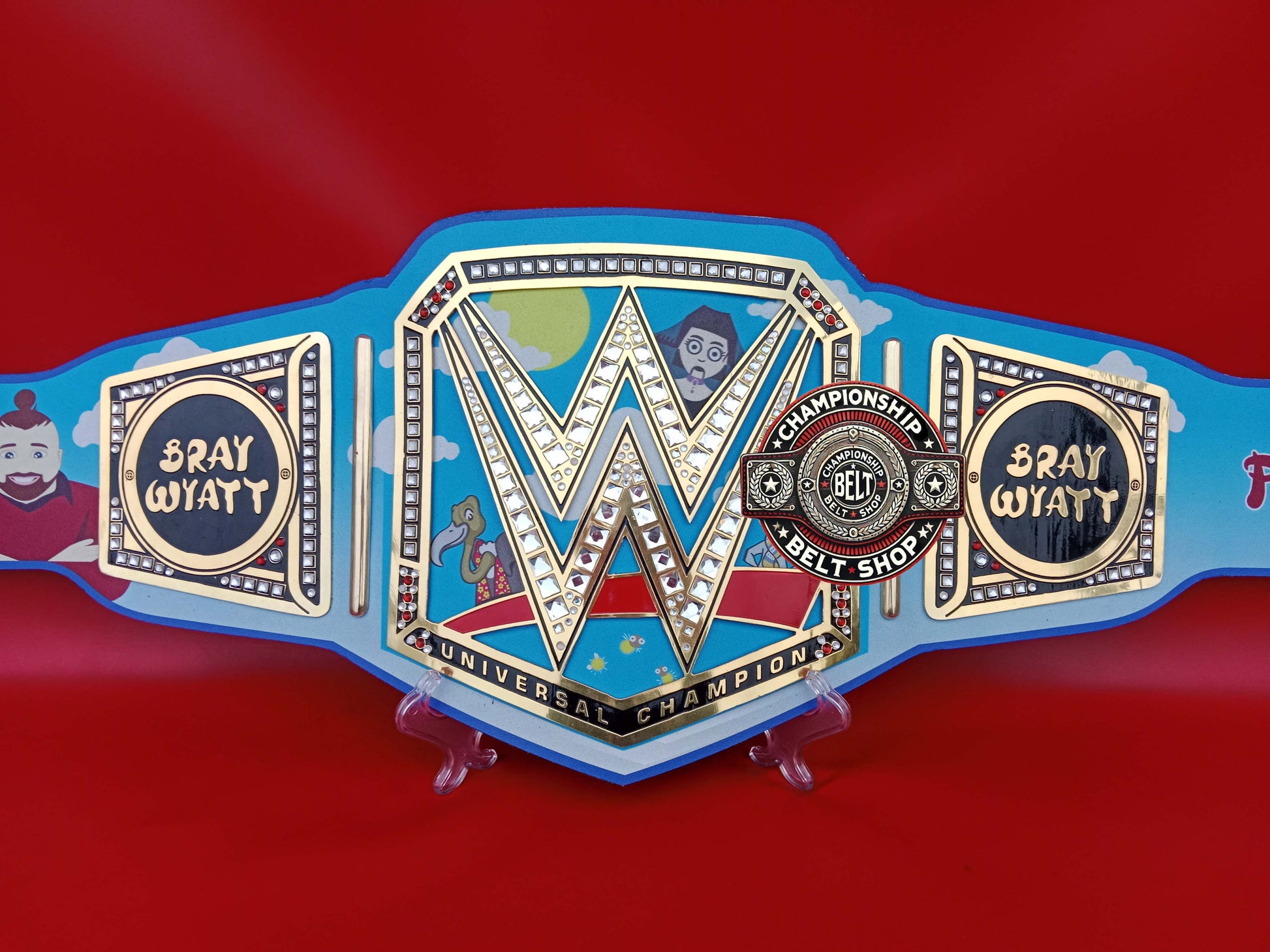 WWE Bray Wyatt Fiend Kiss Universal Championship Title Belt T