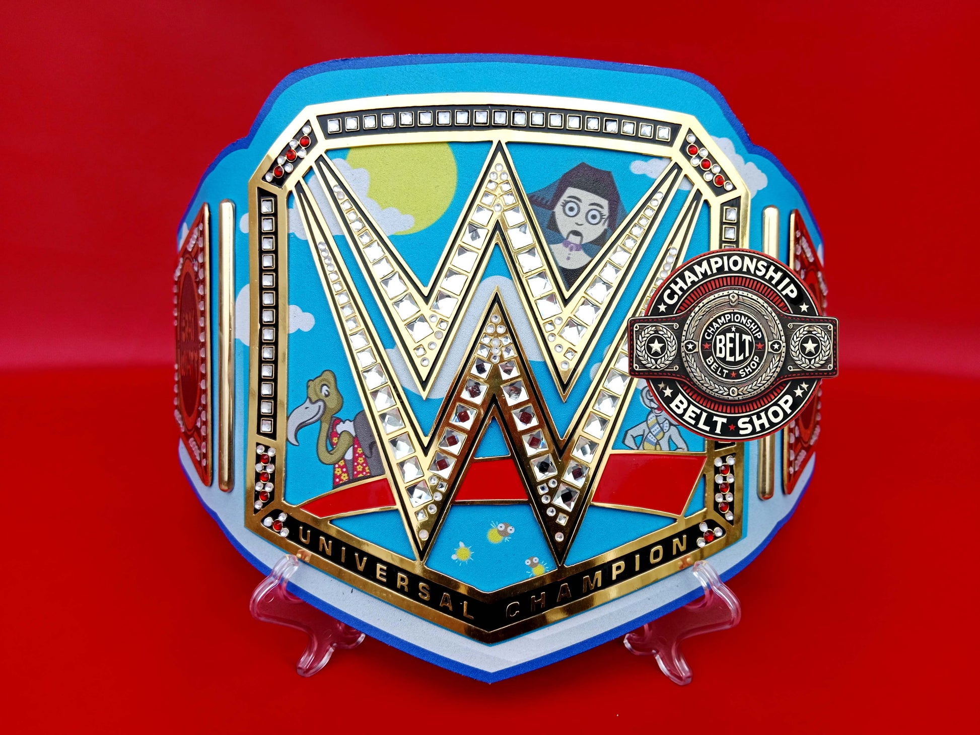 WWE Bray Wyatt Fiend Kiss Universal Championship Title Belt T