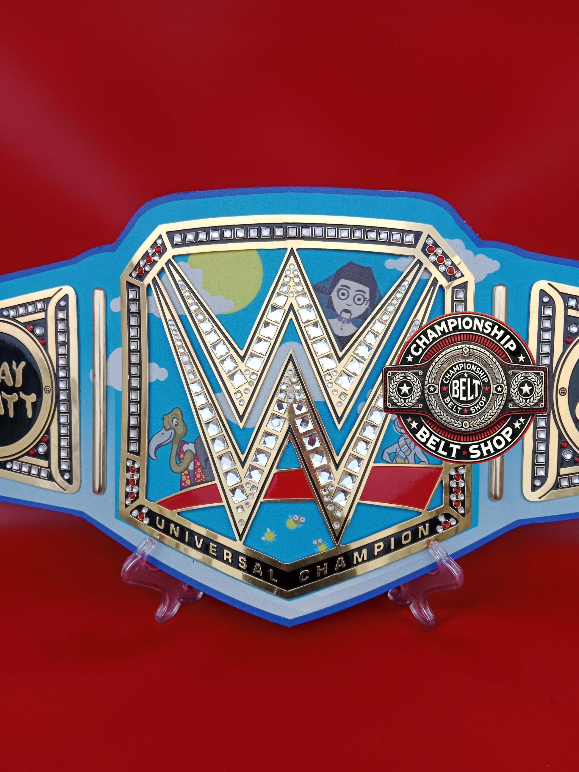 WWE Bray Wyatt Fiend Kiss Universal Championship Title Belt T