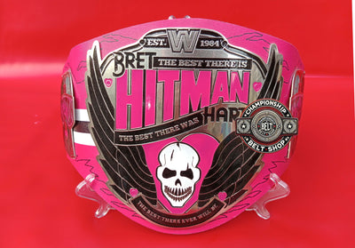 WWE Bret Hart Hitman Signature Series Championship Title Belt