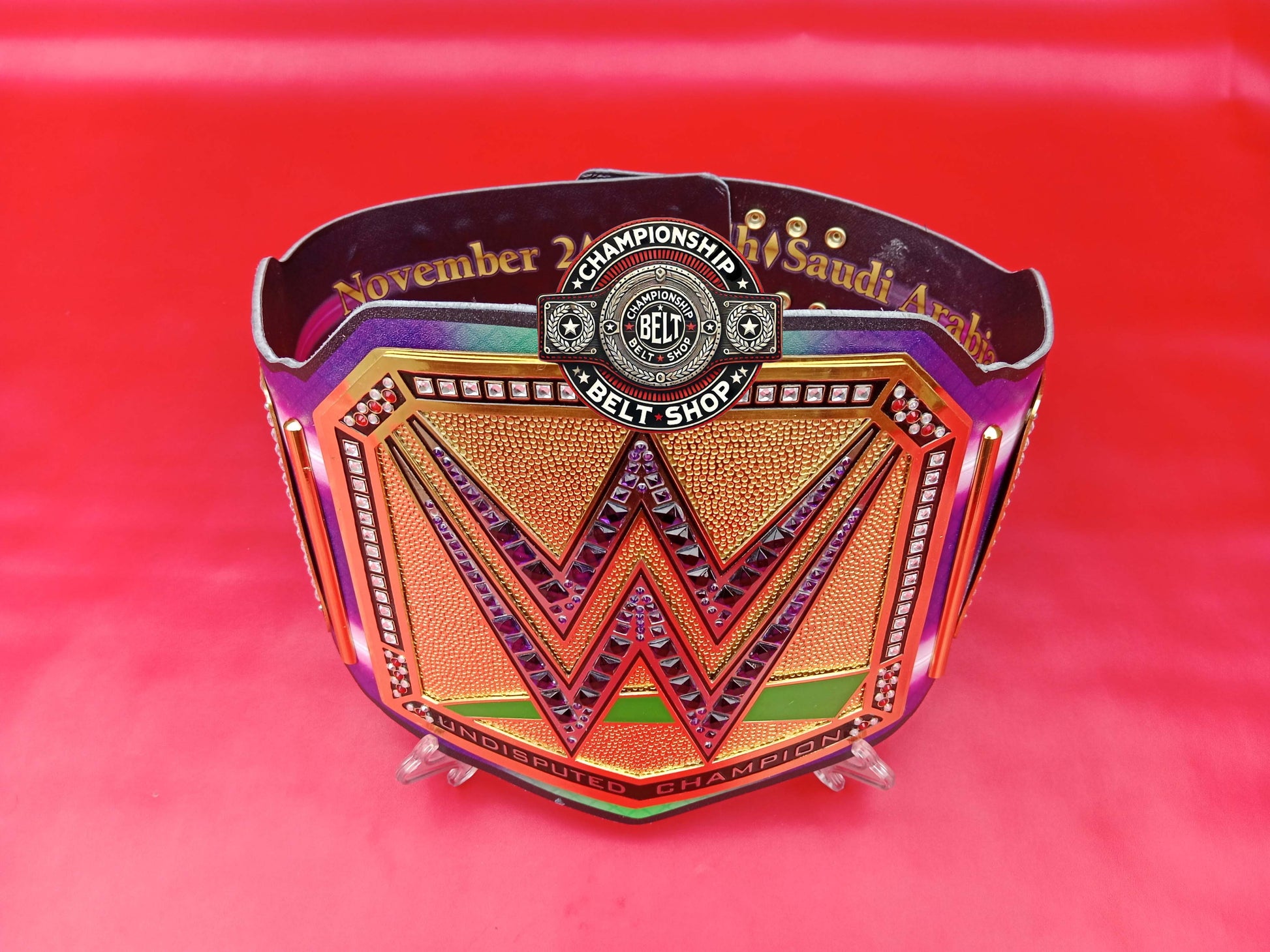 WWE Crown Jewel Undisputed Championship Title Belt