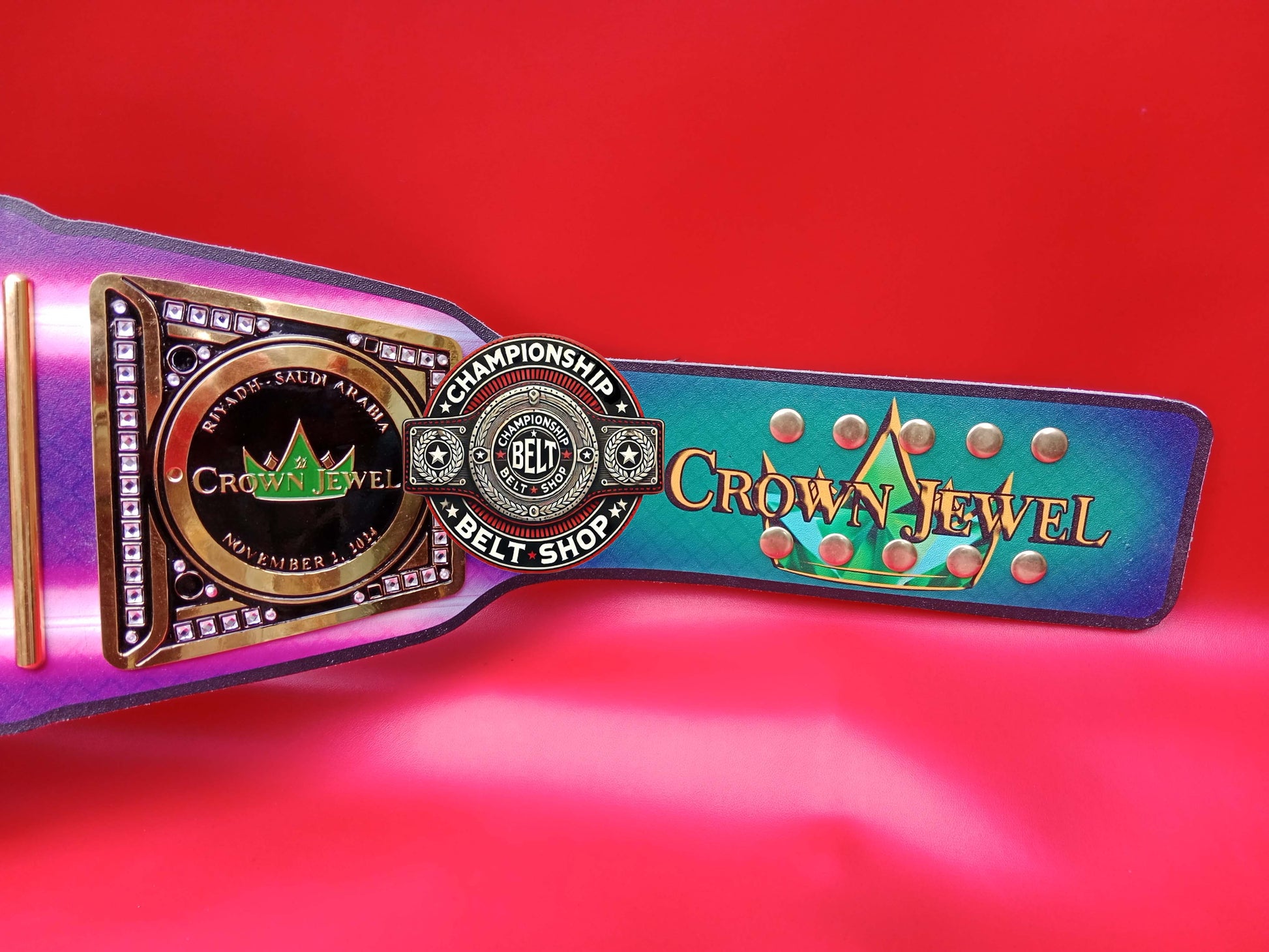 WWE Crown Jewel Undisputed Championship Title Belt