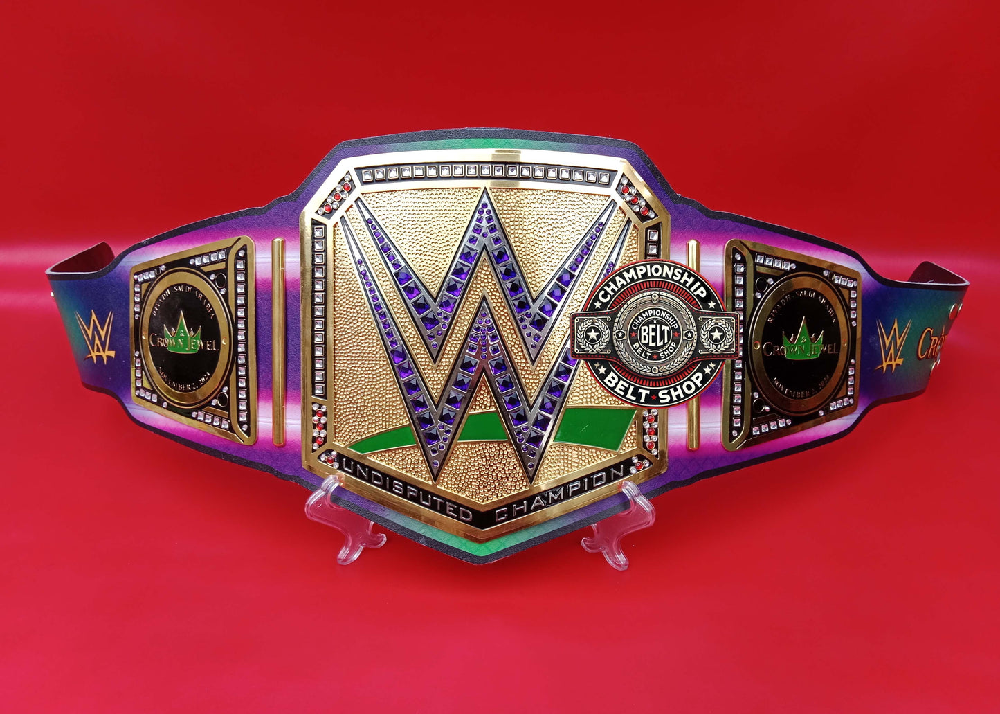 WWE Crown Jewel Undisputed Championship Title Belt