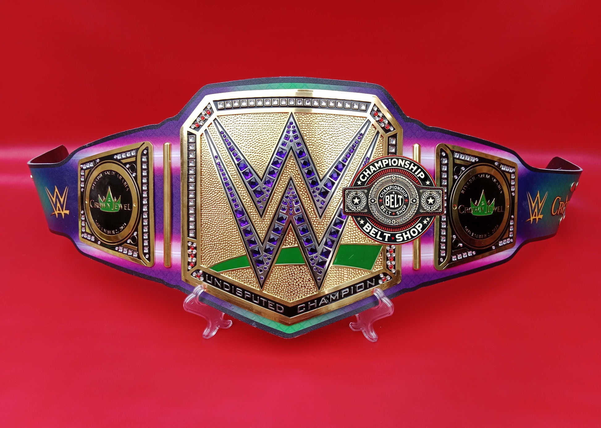 WWE Crown Jewel Undisputed Championship Title Belt