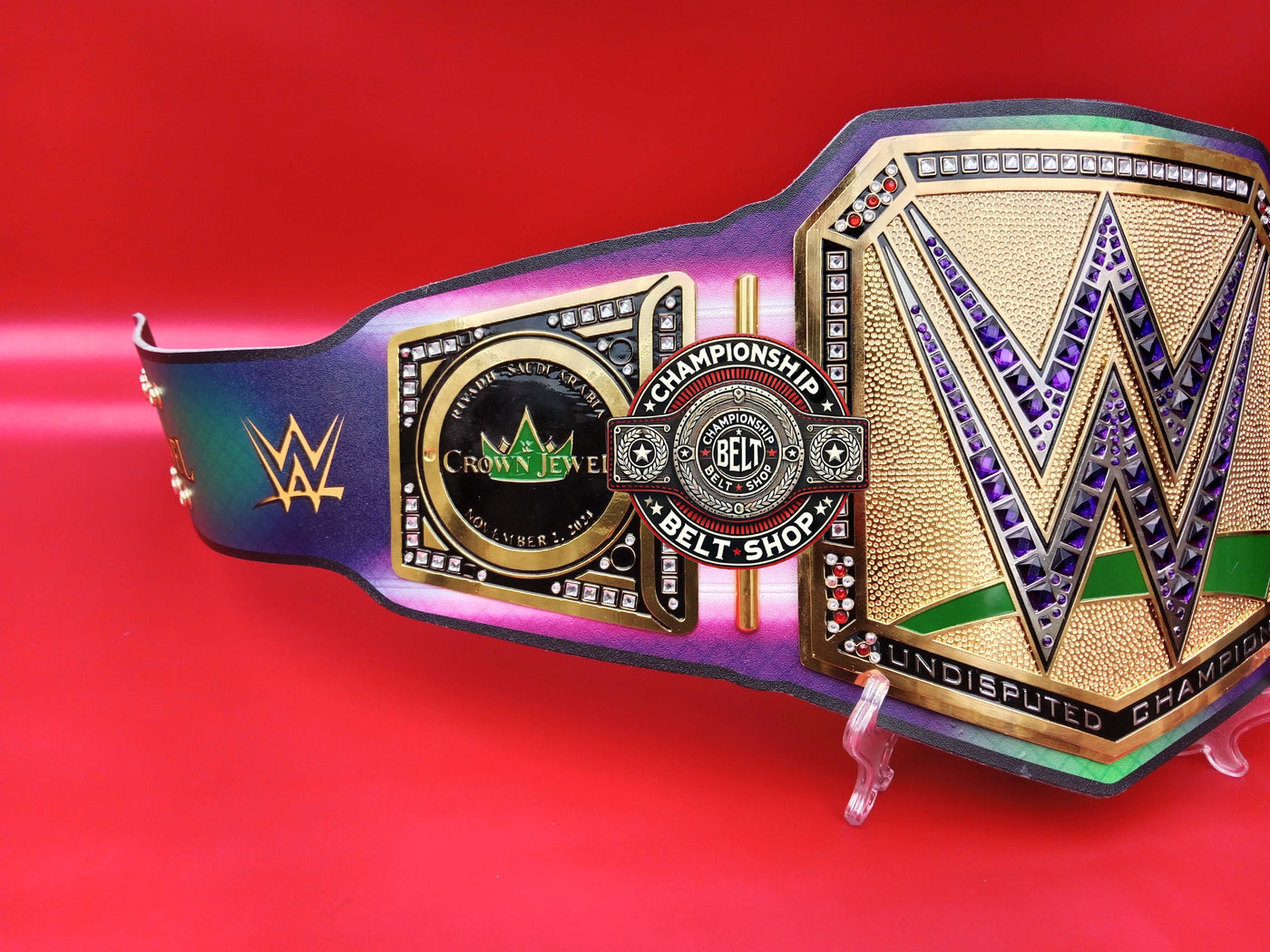 WWE Crown Jewel Undisputed Championship Title Belt