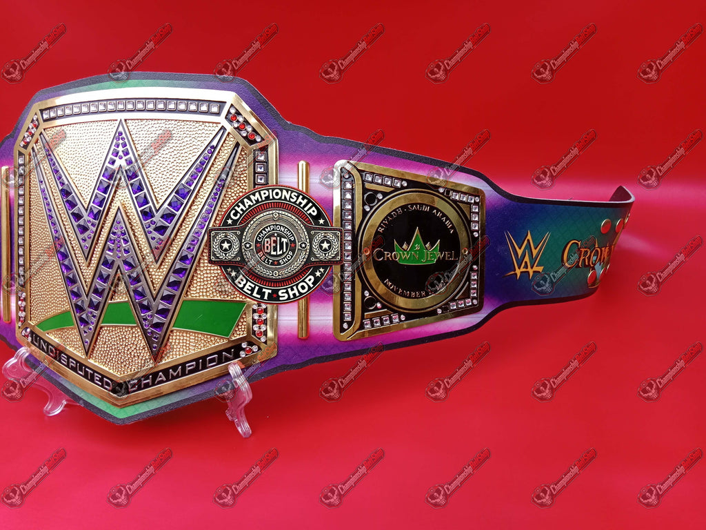 WWE Crown Jewel Undisputed Championship Title Belt