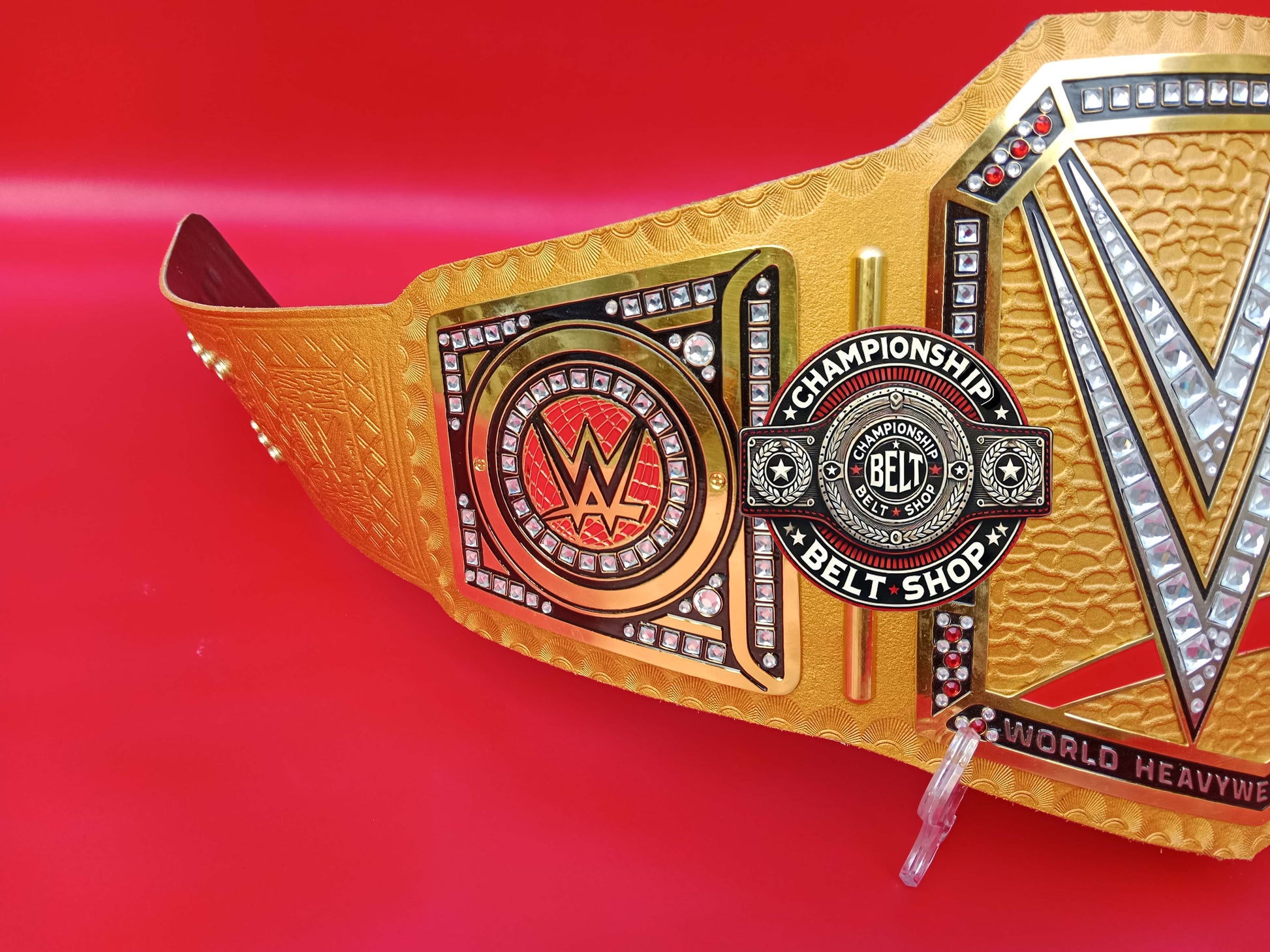 WWE Golden Universal Heavyweight Championship Title Belt