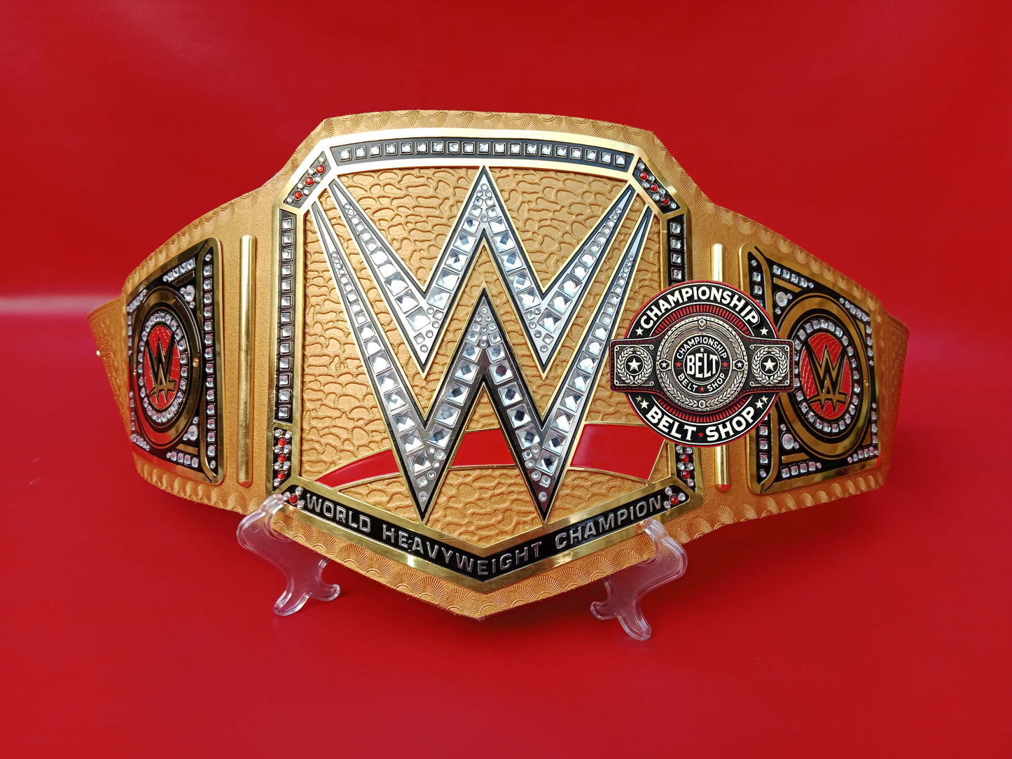 WWE Golden Universal Heavyweight Championship Title Belt