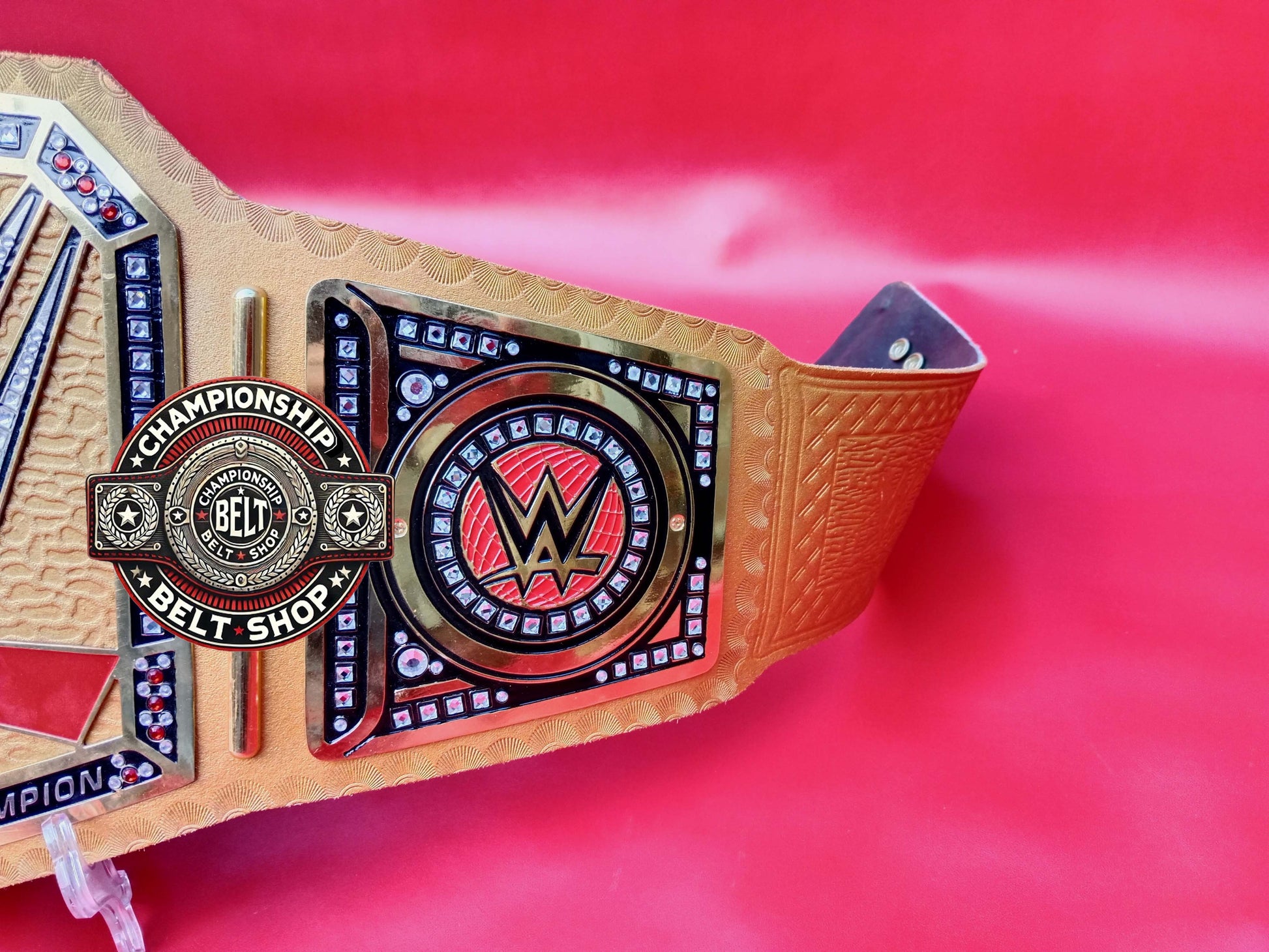 WWE Golden Universal Heavyweight Championship Title Belt