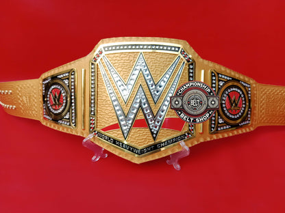 WWE Golden Universal Heavyweight Championship Title Belt