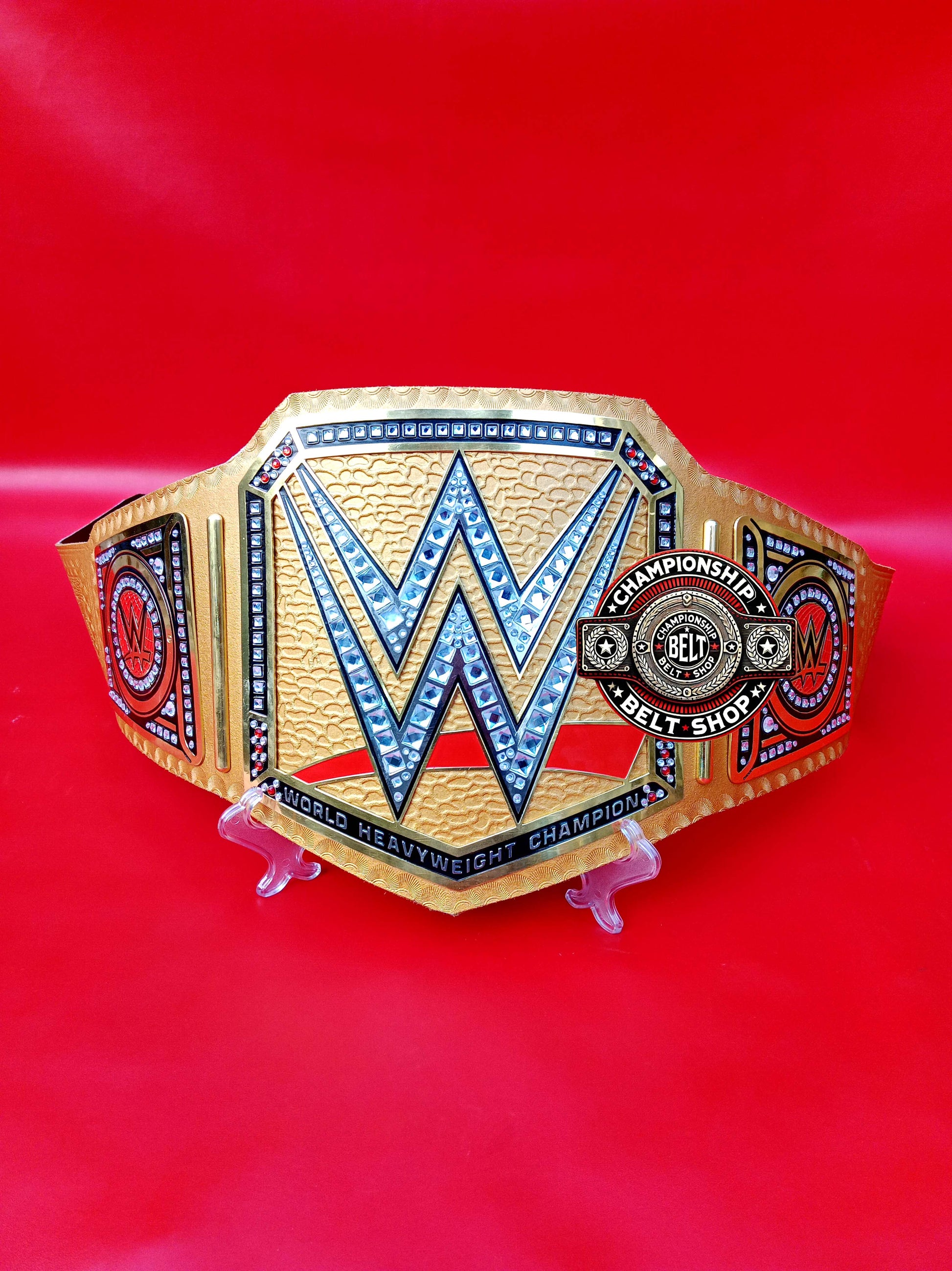WWE Golden Universal Heavyweight Championship Title Belt