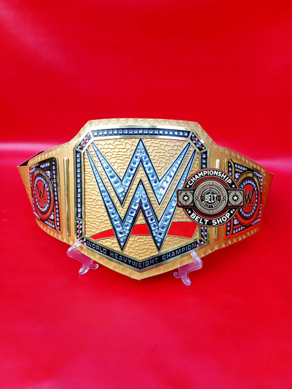 WWE Golden Universal Heavyweight Championship Title Belt