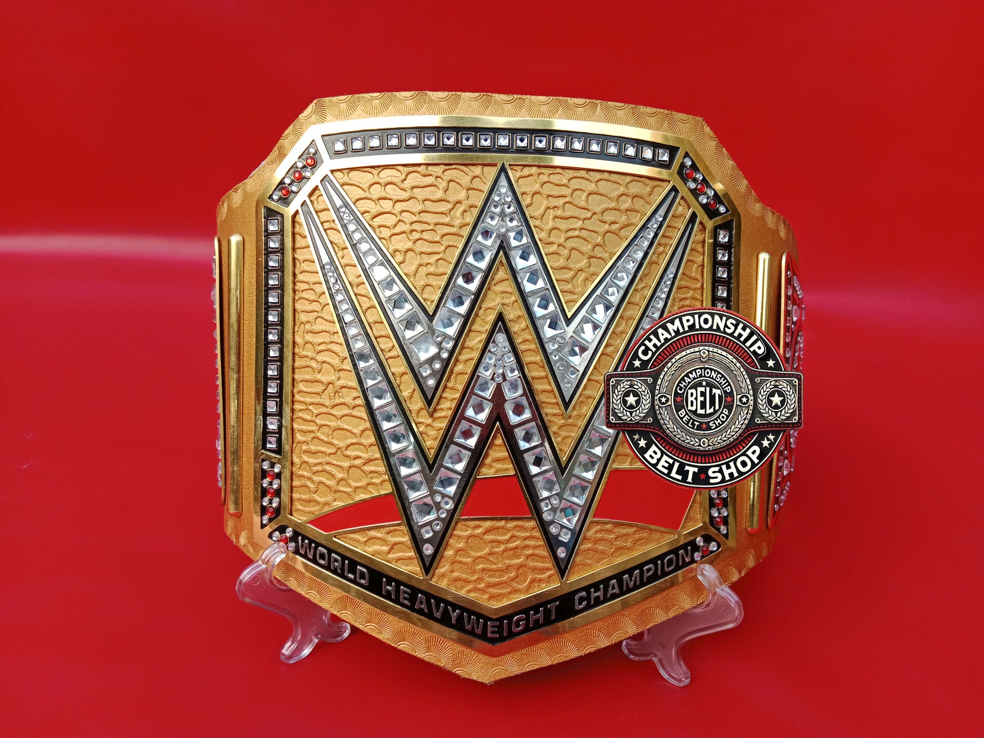 WWE Golden Universal Heavyweight Championship Title Belt
