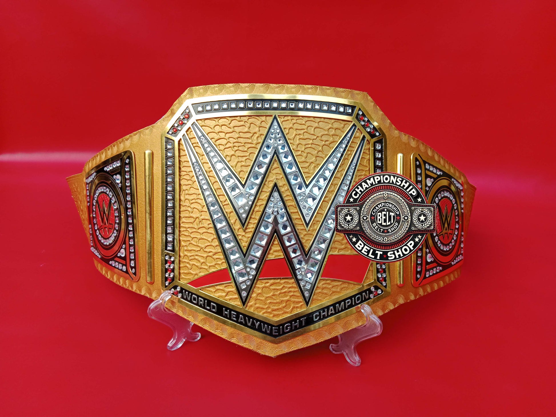 WWE Golden Universal Heavyweight Championship Title Belt