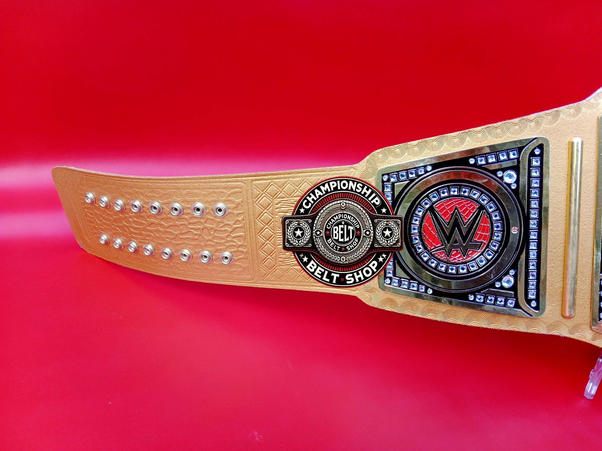 WWE Golden Universal Heavyweight Championship Title Belt