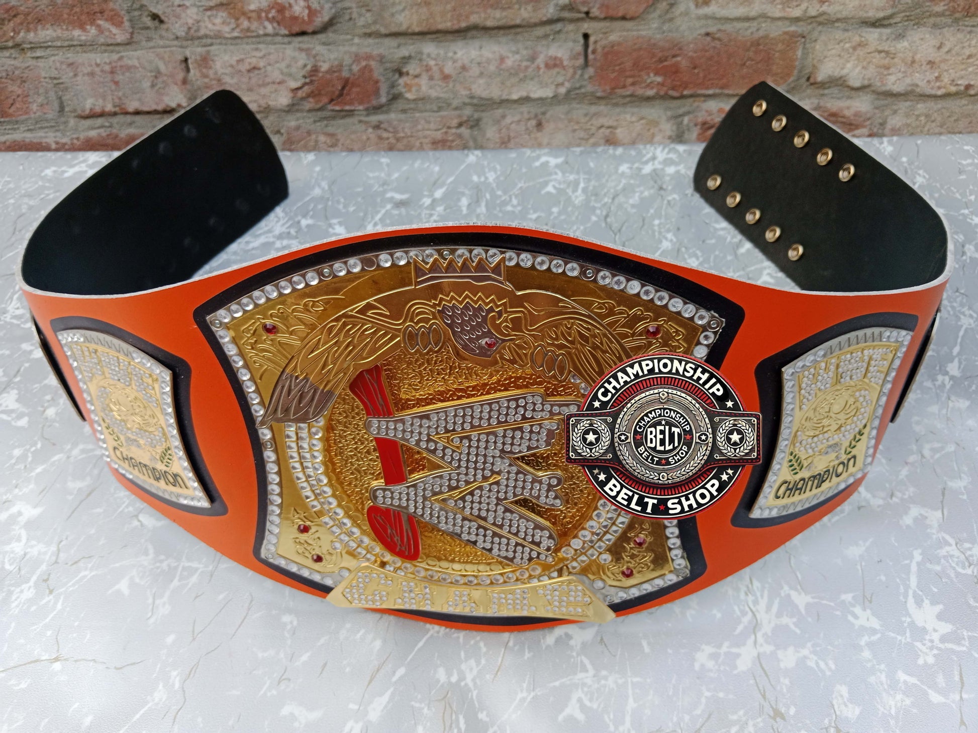 WWE John Cena Orange Championship Title Belt