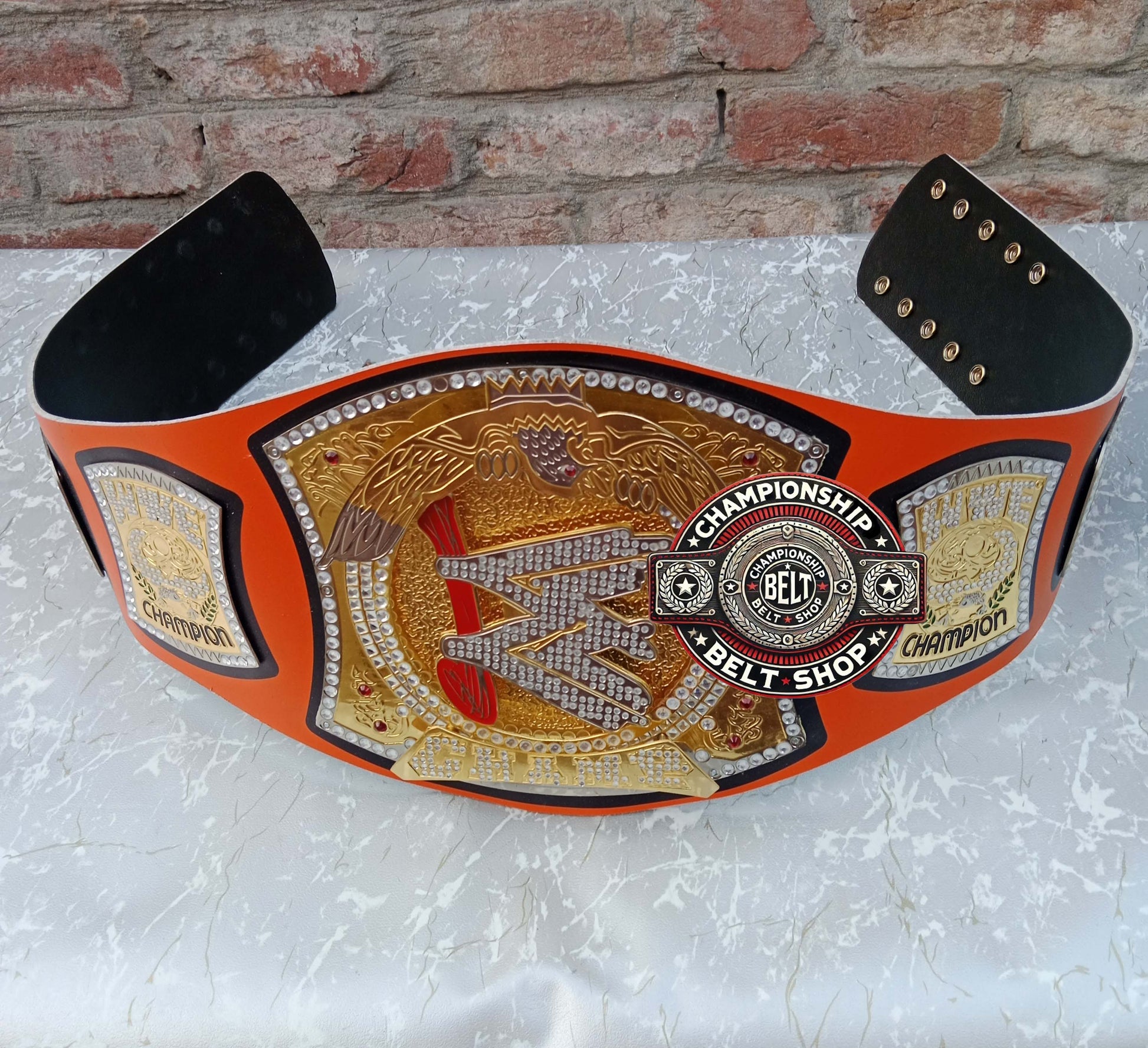 WWE John Cena Orange Championship Title Belt