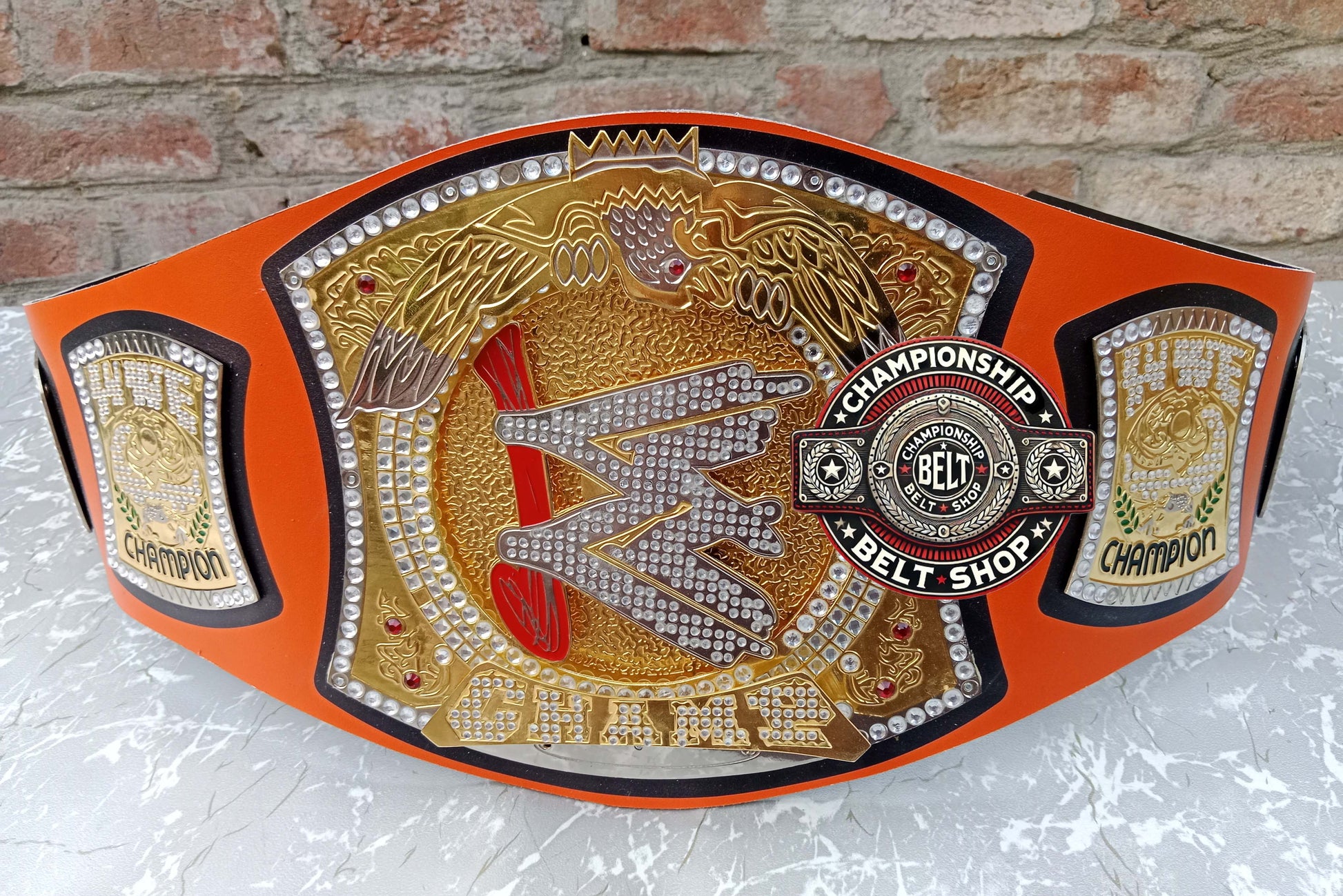 WWE John Cena Orange Championship Title Belt