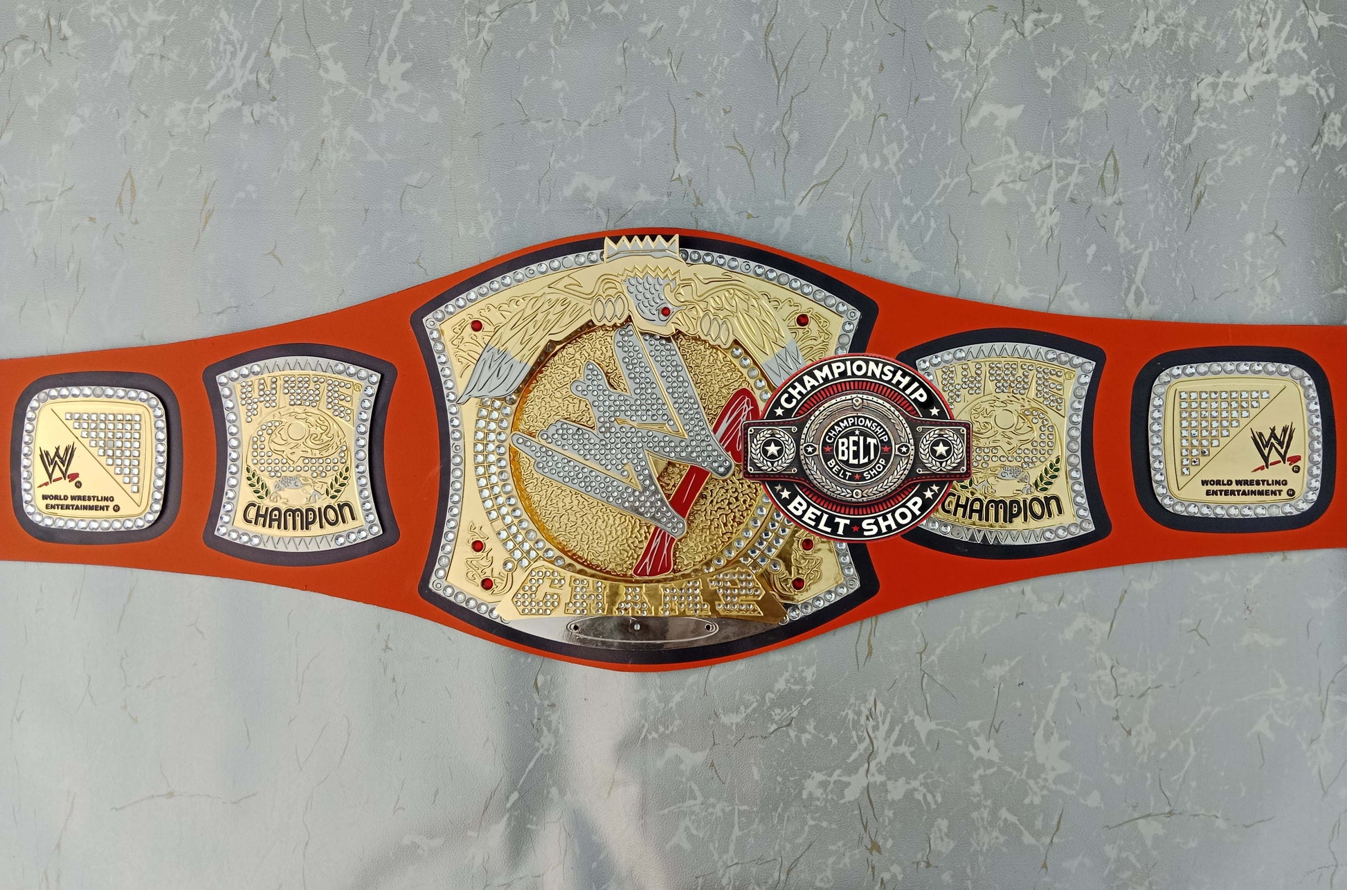 WWE John Cena Orange Championship Title Belt