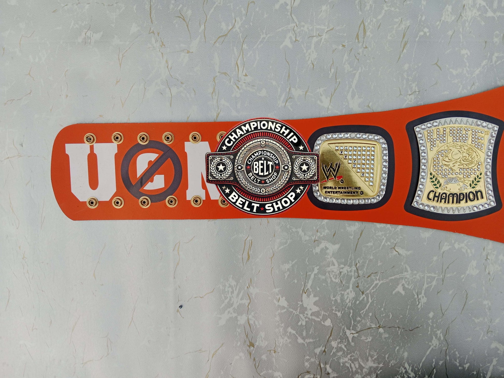 WWE John Cena Orange Championship Title Belt