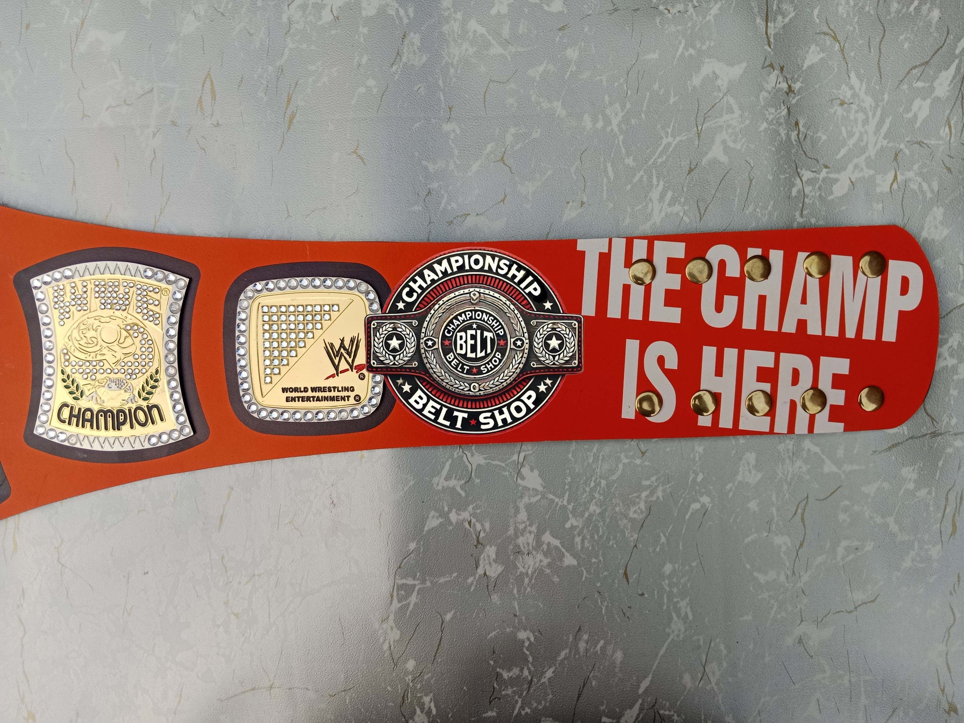 WWE John Cena Orange Championship Title Belt
