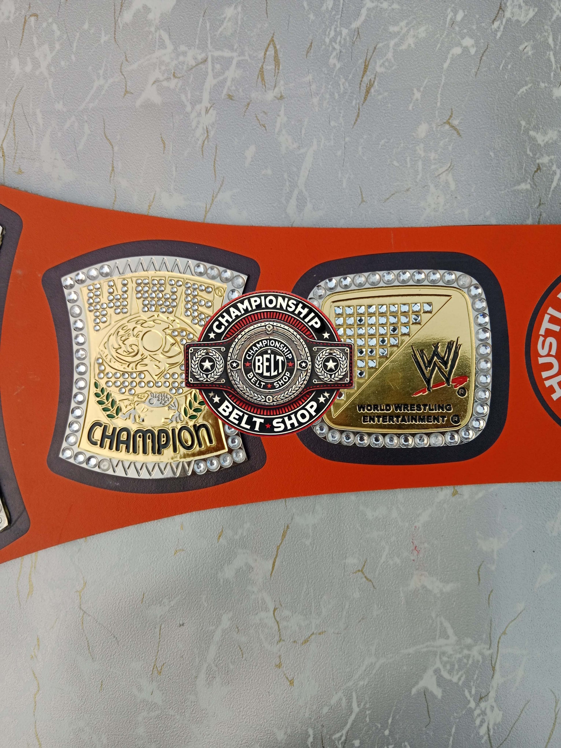 WWE John Cena Orange Championship Title Belt
