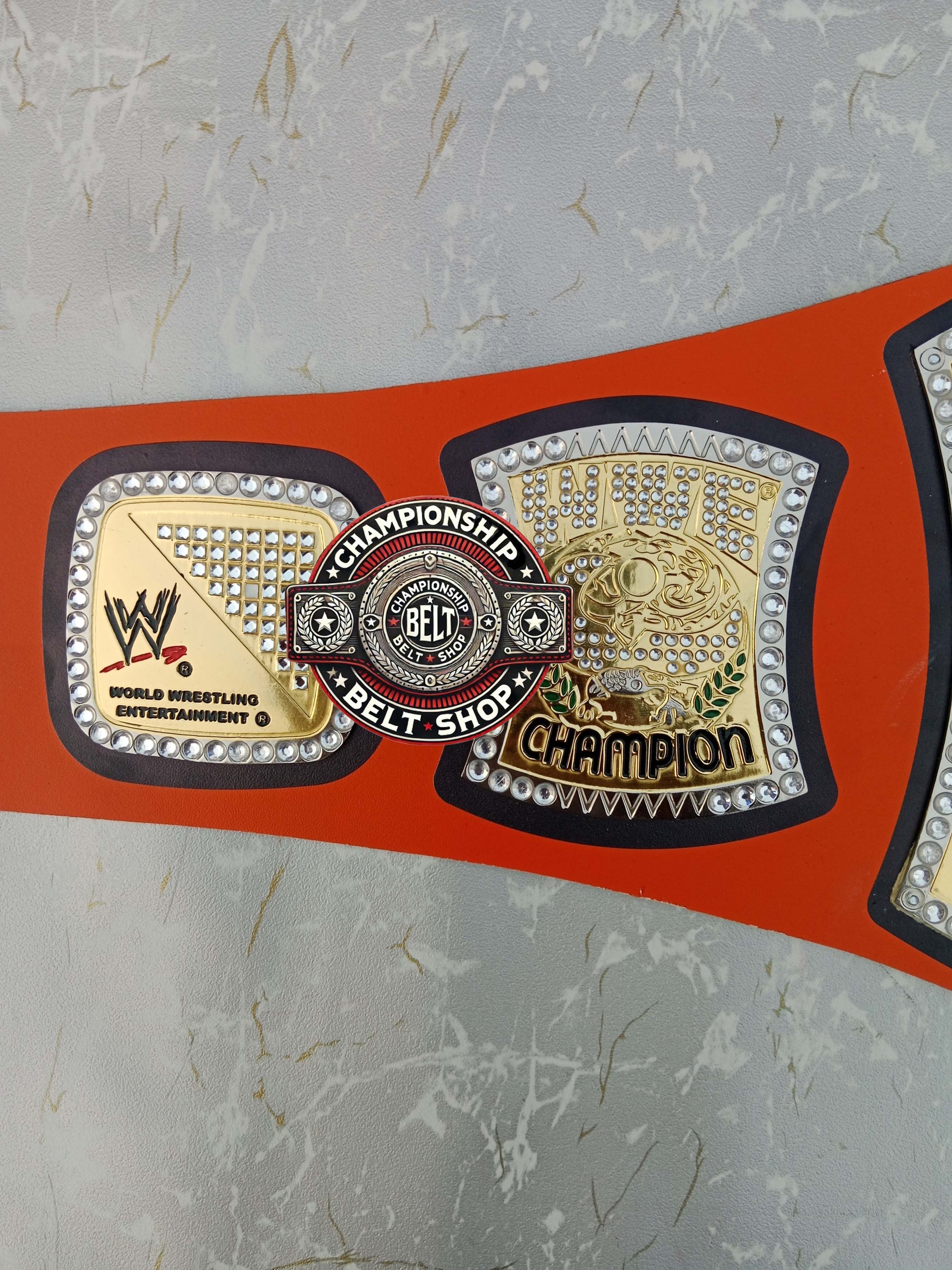 WWE John Cena Orange Championship Title Belt