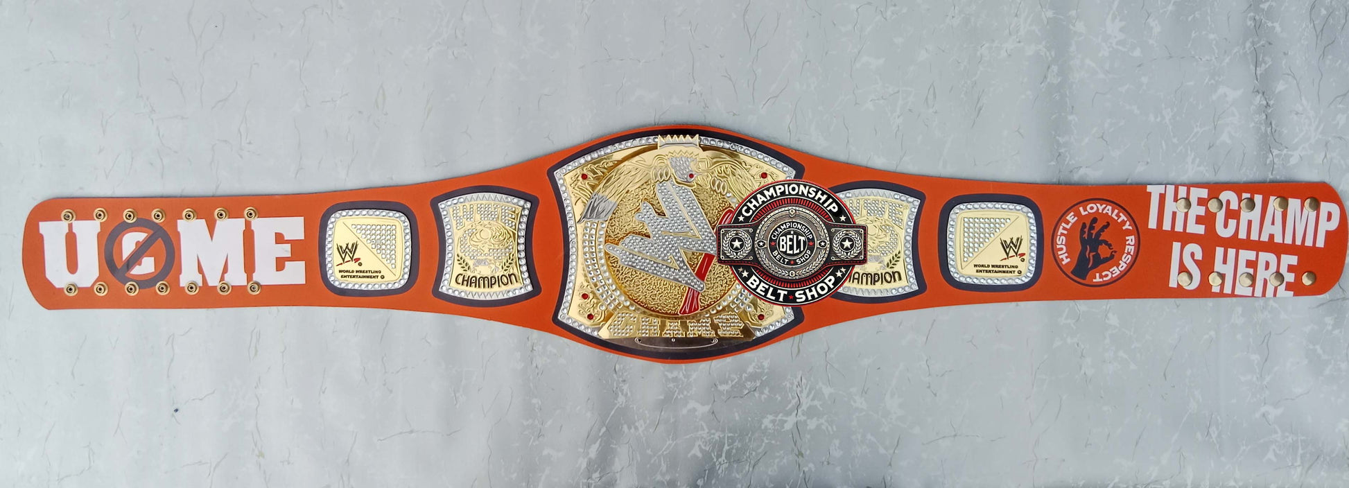 WWE John Cena Orange Championship Title Belt
