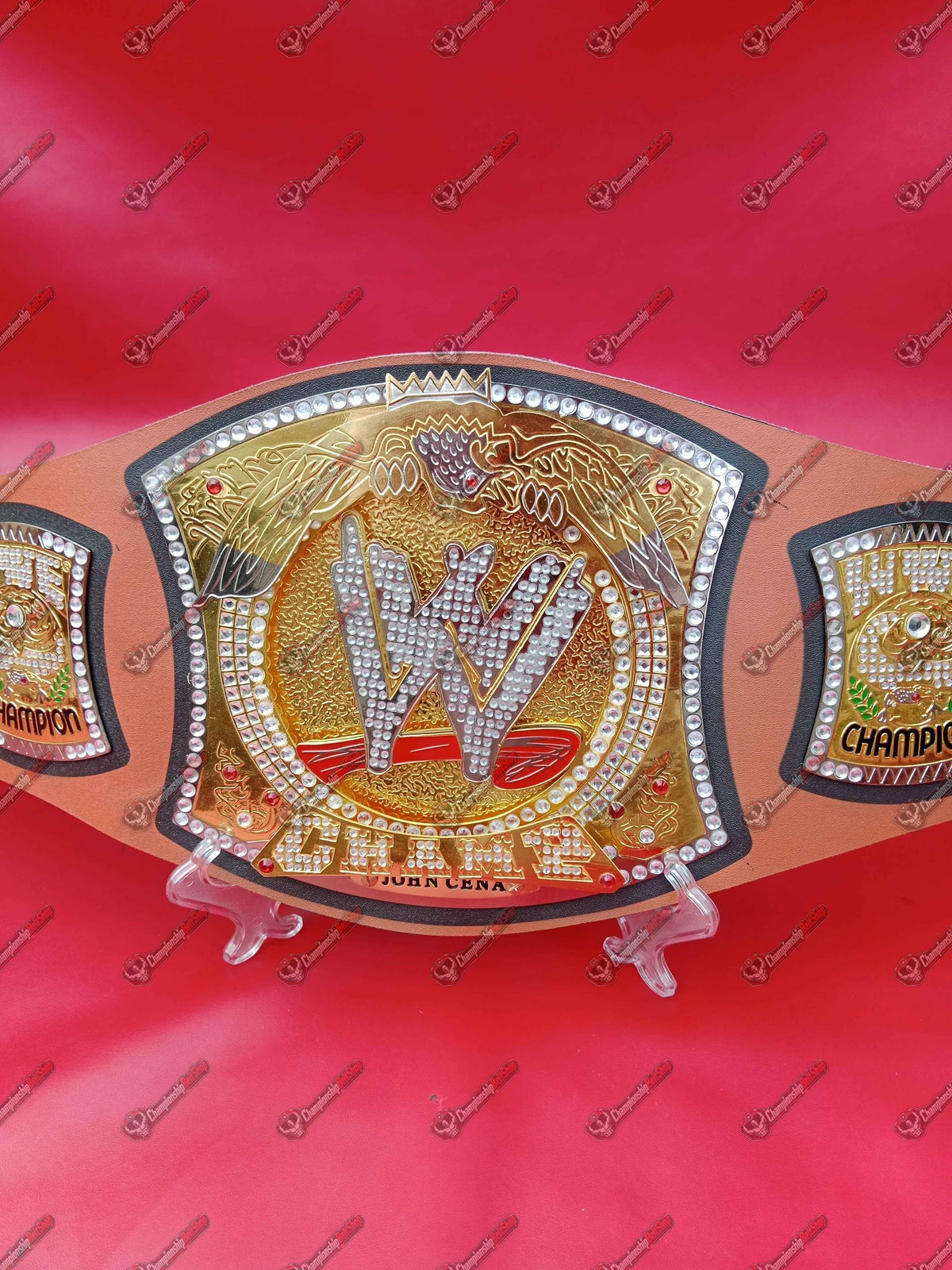 WWE John Cena Signature Orange Spinner Title Belt