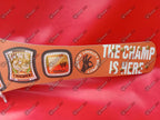 WWE John Cena Signature Orange Spinner Title Belt