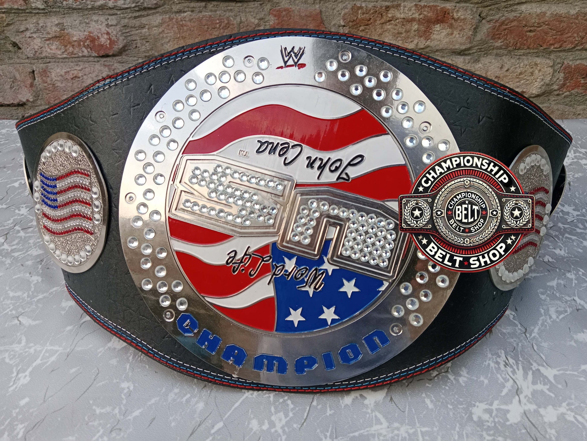 WWE US John Cena Championship Title Belt