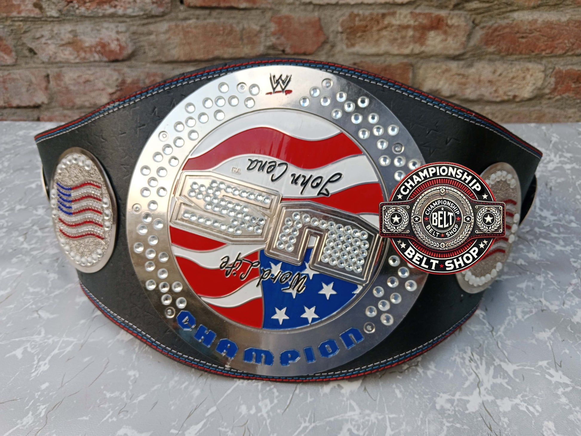 WWE US John Cena Championship Title Belt