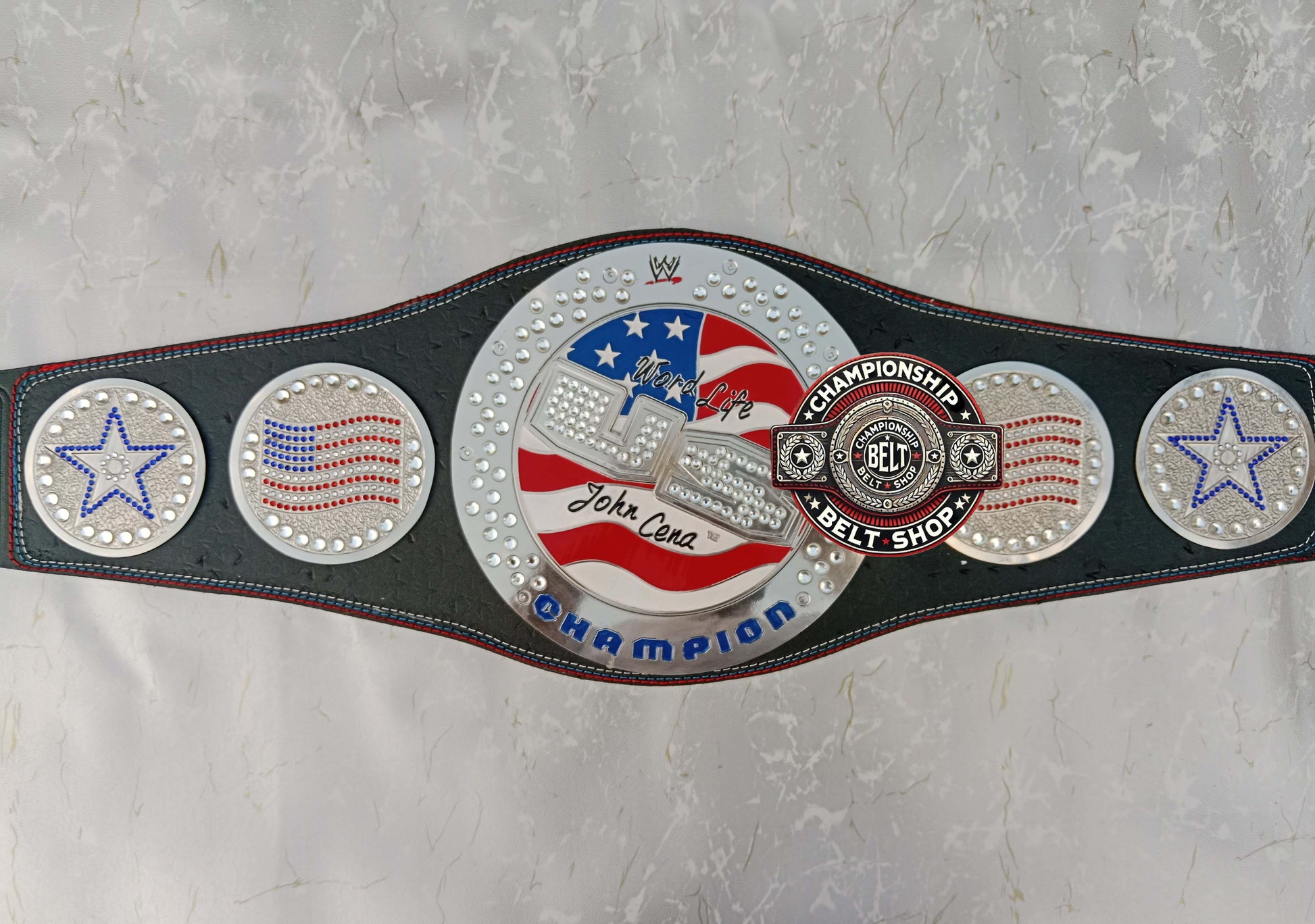 WWE US John Cena Championship Title Belt