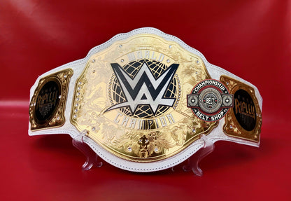 WWE Rhea Ripley Womens World Heavyweight White Strap Championship Title Belt