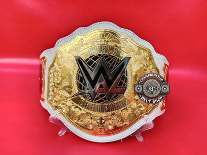 WWE Rhea Ripley Womens World Heavyweight White Strap Championship Title Belt