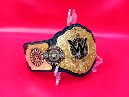 WWE World Heavyweight Black Strap Championship Title Belt