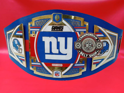 WWE NFL New York Giants Championship Title Belt