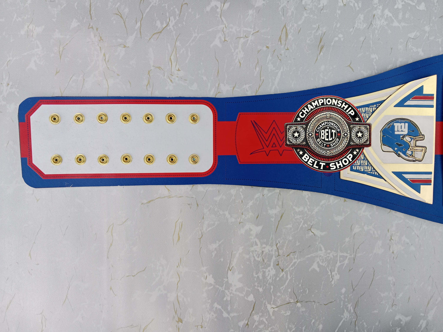 WWE NFL New York Giants Championship Title Belt