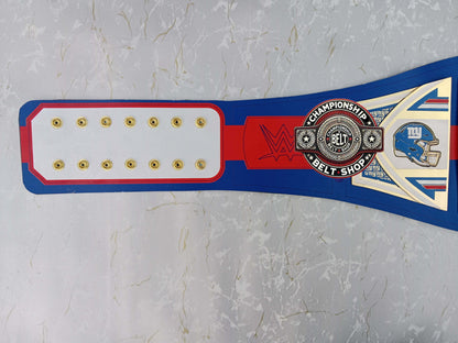 WWE NFL New York Giants Championship Title Belt