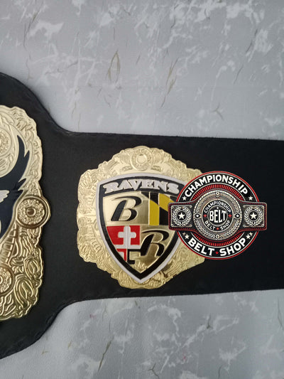 WWE NFL Baltimore Ravens Championship Title Belt