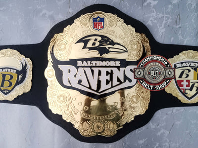 WWE NFL Baltimore Ravens Championship Title Belt