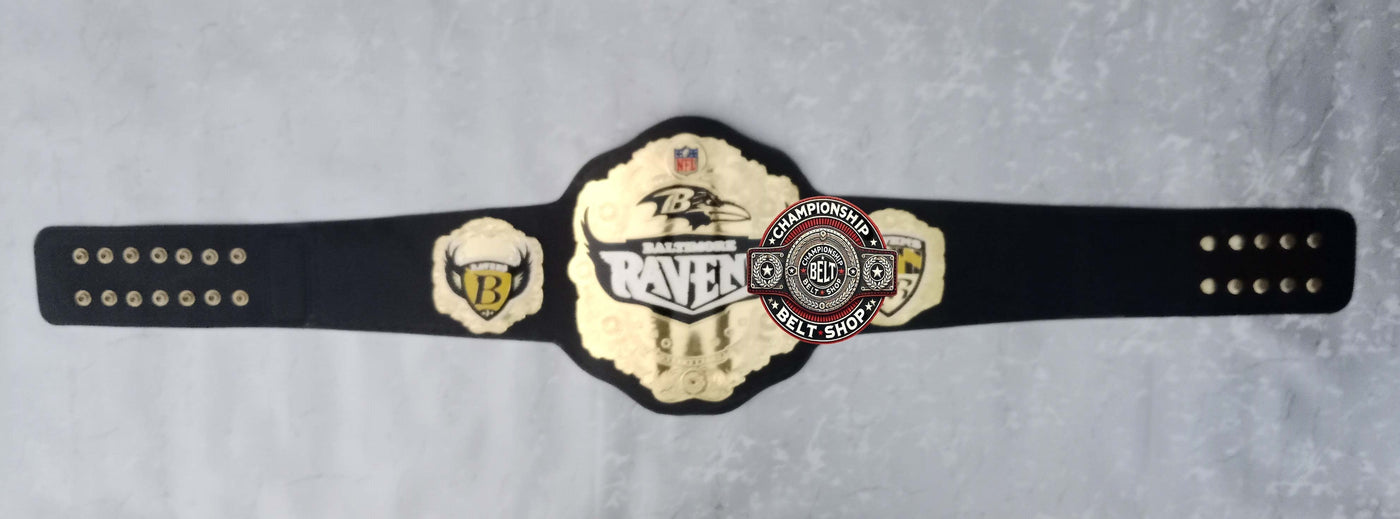 WWE NFL Baltimore Ravens Championship Title Belt