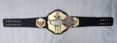 WWE NFL Baltimore Ravens Championship Title Belt