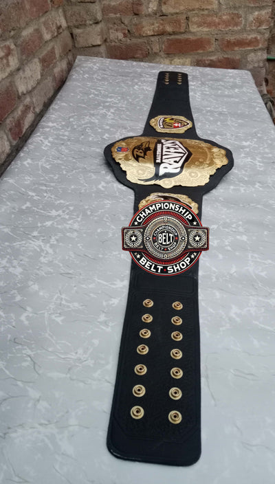 WWE NFL Baltimore Ravens Championship Title Belt