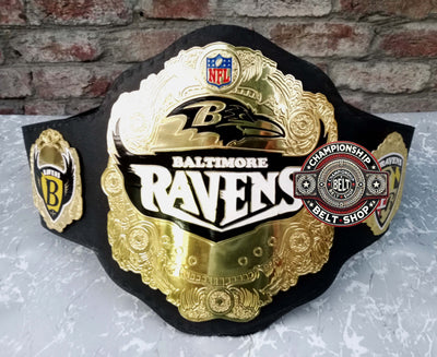 WWE NFL Baltimore Ravens Championship Title Belt