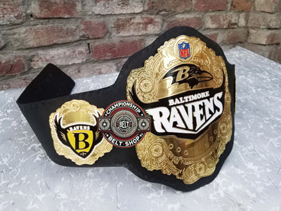 WWE NFL Baltimore Ravens Championship Title Belt
