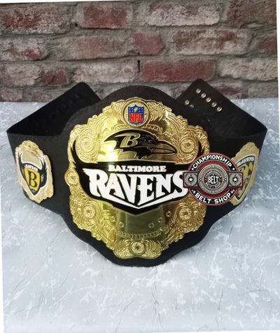 WWE NFL Baltimore Ravens Championship Title Belt