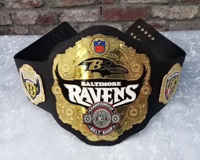 WWE NFL Baltimore Ravens Championship Title Belt