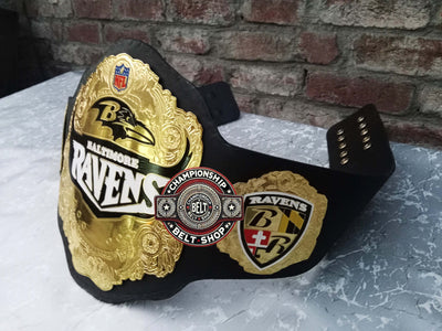 WWE NFL Baltimore Ravens Championship Title Belt