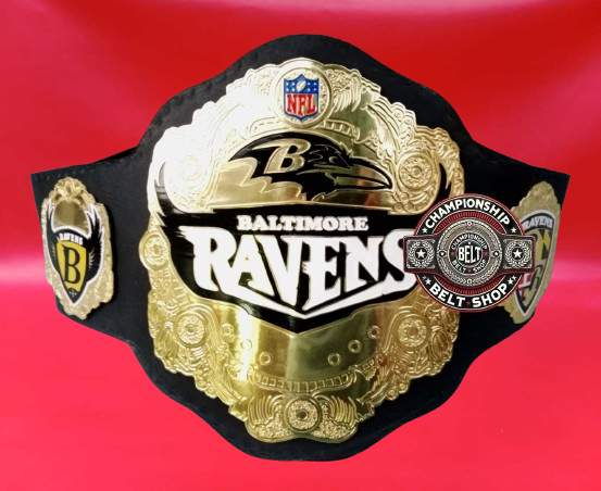 WWE NFL Baltimore Ravens Championship Title Belt